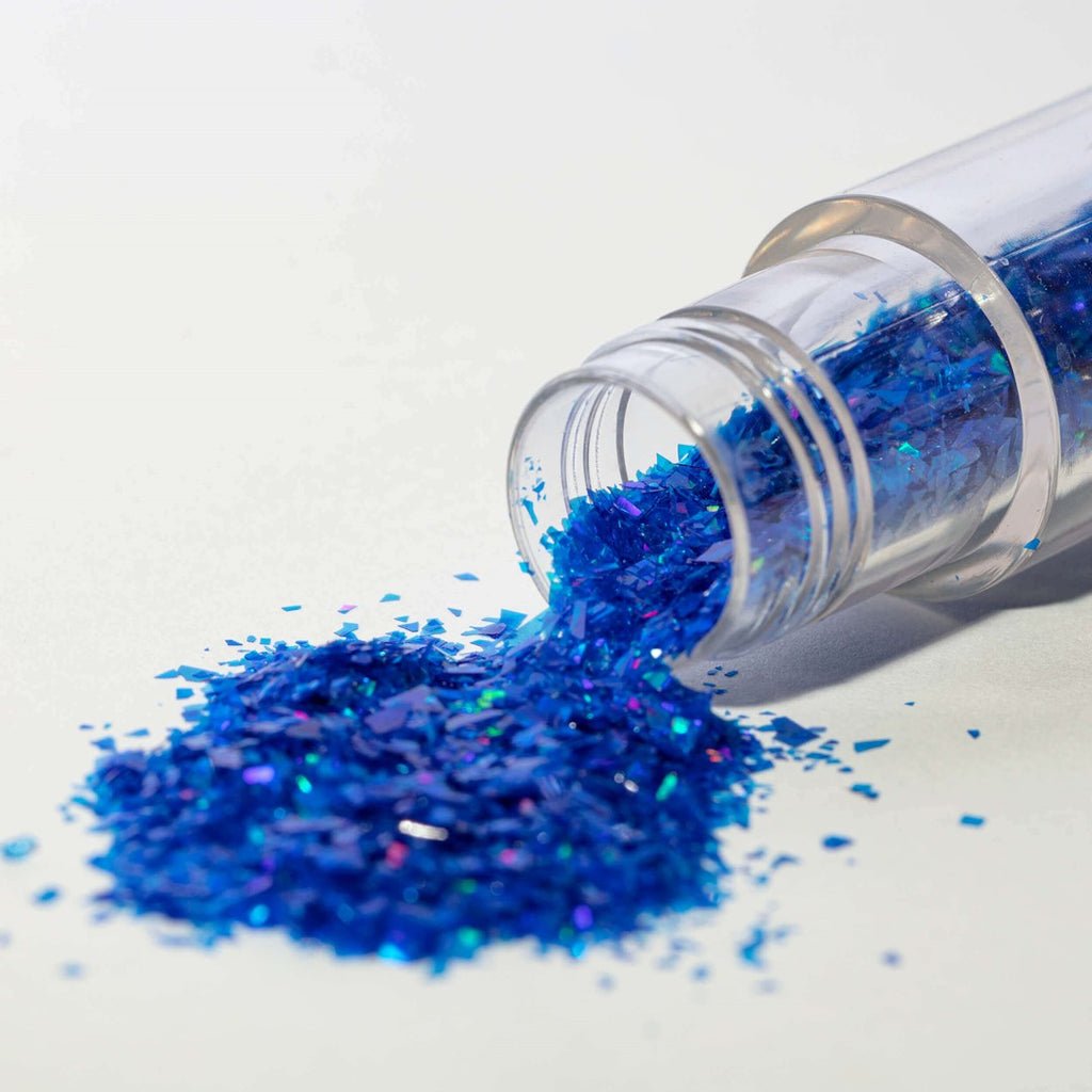 Ēdams gliteris kūku dekorēšanai PME Cake Magic Sparkles zils 3g