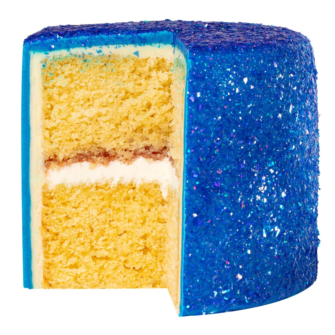 Ēdams gliteris kūku dekorēšanai PME Cake Magic Sparkles zils 3g