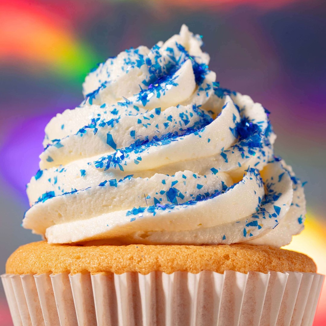 Ēdams gliteris kūku dekorēšanai PME Cake Magic Sparkles zils 3g