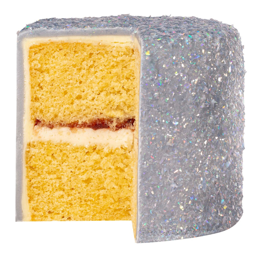 Ēdams gliteris kūku dekorēšanai PME Cake Magic Sparkles sudraba 3g
