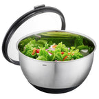 Metāla bļoda ar vāku GEFU MUOVO 4.5l, Ø24cm