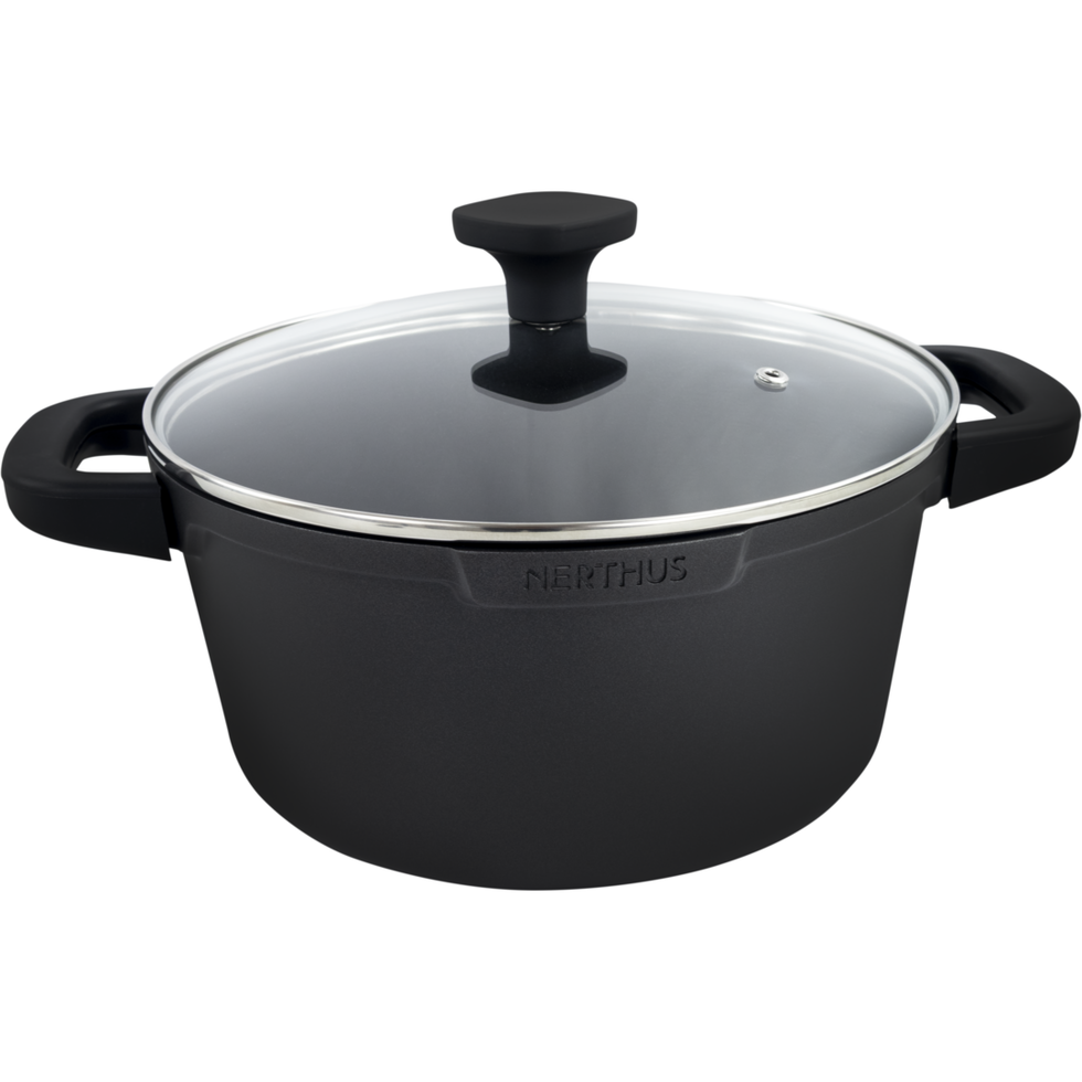 Nerthus katls ar nepiedegošu pārklājumu Quantanium Induction 24cm