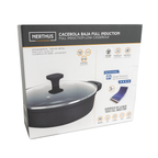 Nerthus katls ar vāku Quantanium Induction 28cm 4.1L
