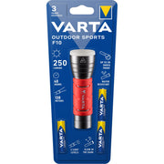 LED lukturis VARTA Outdoor Sports F10 250lm, 3 x AAA