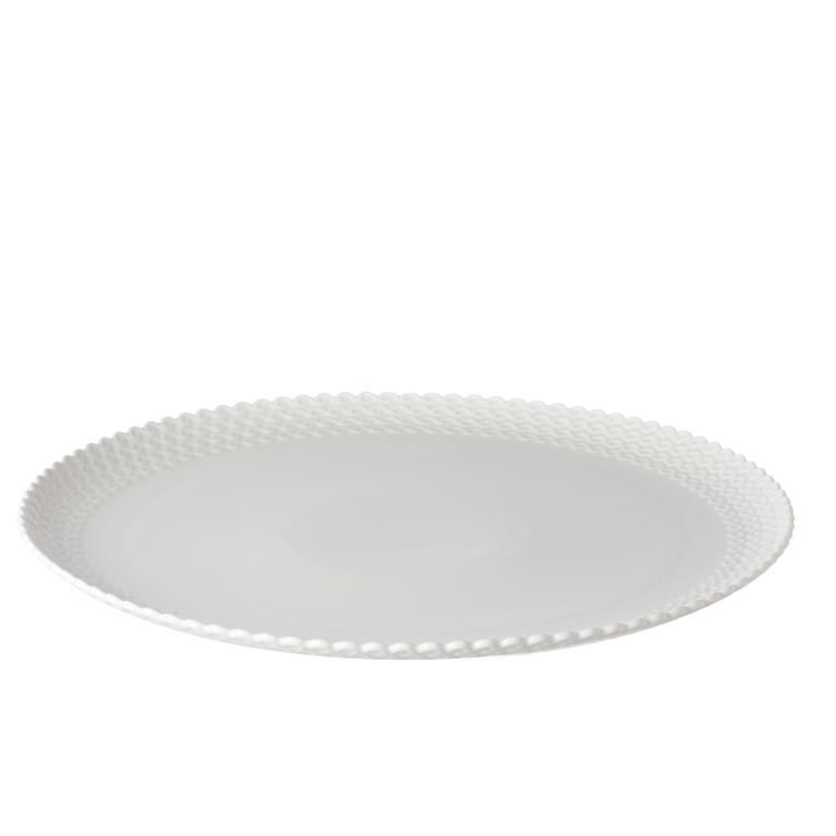 Porcelāna kūku šķīvis LA PORCELLANA BIANCA MOMENTI 34 cm
