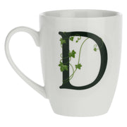 Porcelāna burtu krūze D La Porcellana Bianca Atupertu 380ml