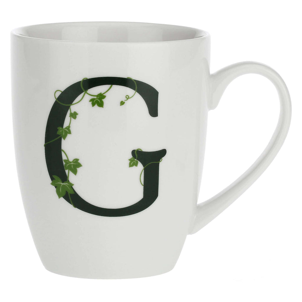 Porcelāna burtu krūze G La Porcellana Bianca Atupertu 380ml