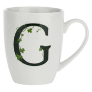 Porcelāna burtu krūze G La Porcellana Bianca Atupertu 380ml