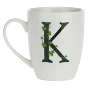 Porcelāna burtu krūze K La Porcellana Bianca Atupertu 380ml