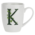 Porcelāna burtu krūze K La Porcellana Bianca Atupertu 380ml