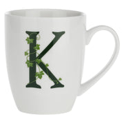 Porcelāna burtu krūze K La Porcellana Bianca Atupertu 380ml