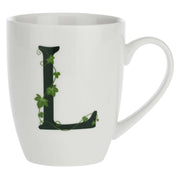 Porcelāna burtu krūze L La Porcellana Bianca Atupertu 380ml