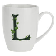 Porcelāna burtu krūze L La Porcellana Bianca Atupertu 380ml