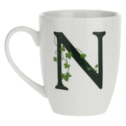 Porcelāna burtu krūze N La Porcellana Bianca Atupertu 380ml