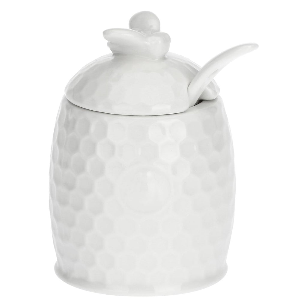 Porcelāna cukurtrauks La Porcellana Bianca Aperegina 6.5cm, ar karoti