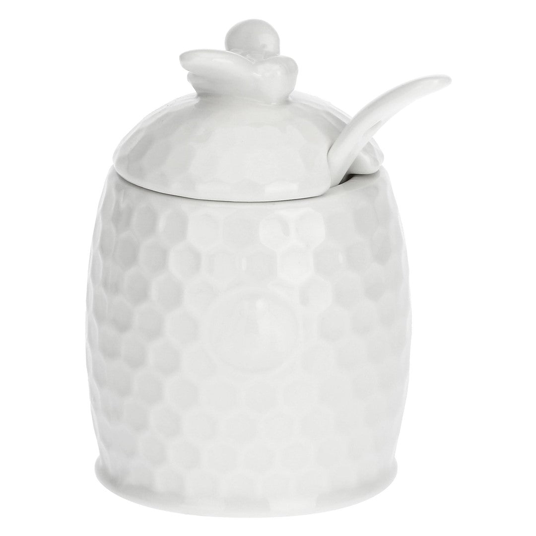 Porcelāna cukurtrauks La Porcellana Bianca Aperegina 6.5cm, ar karoti