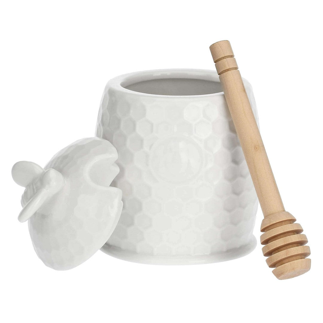 Porcelāna medus trauks La Porcellana Bianca Aperegina 8cm