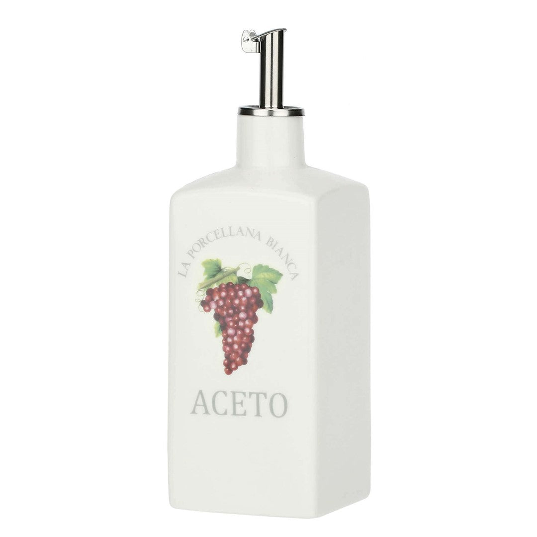 Etiķa pudele 250ml La Porcellana Bianca Conserva balta
