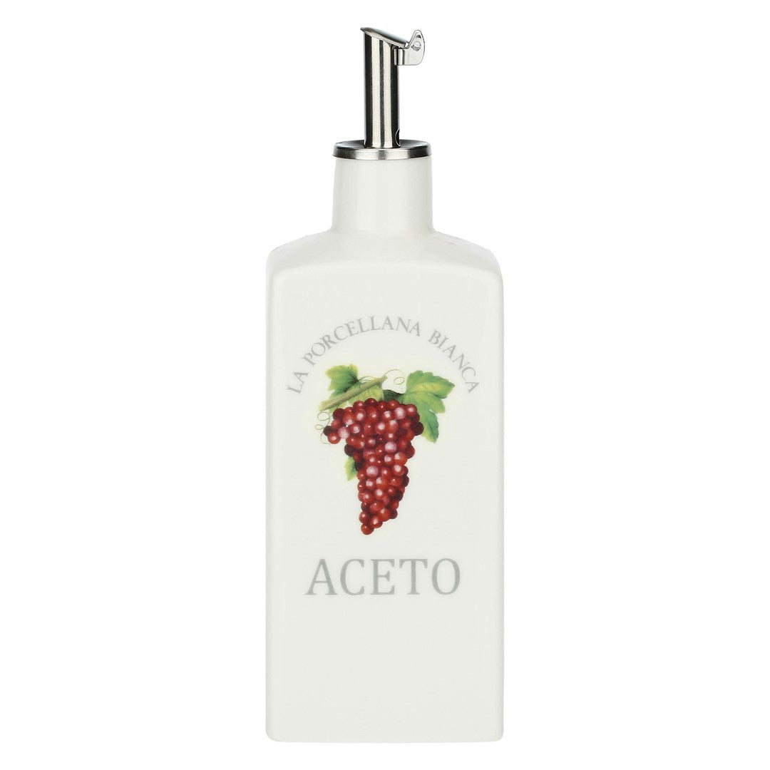 Etiķa pudele 250ml La Porcellana Bianca Conserva balta