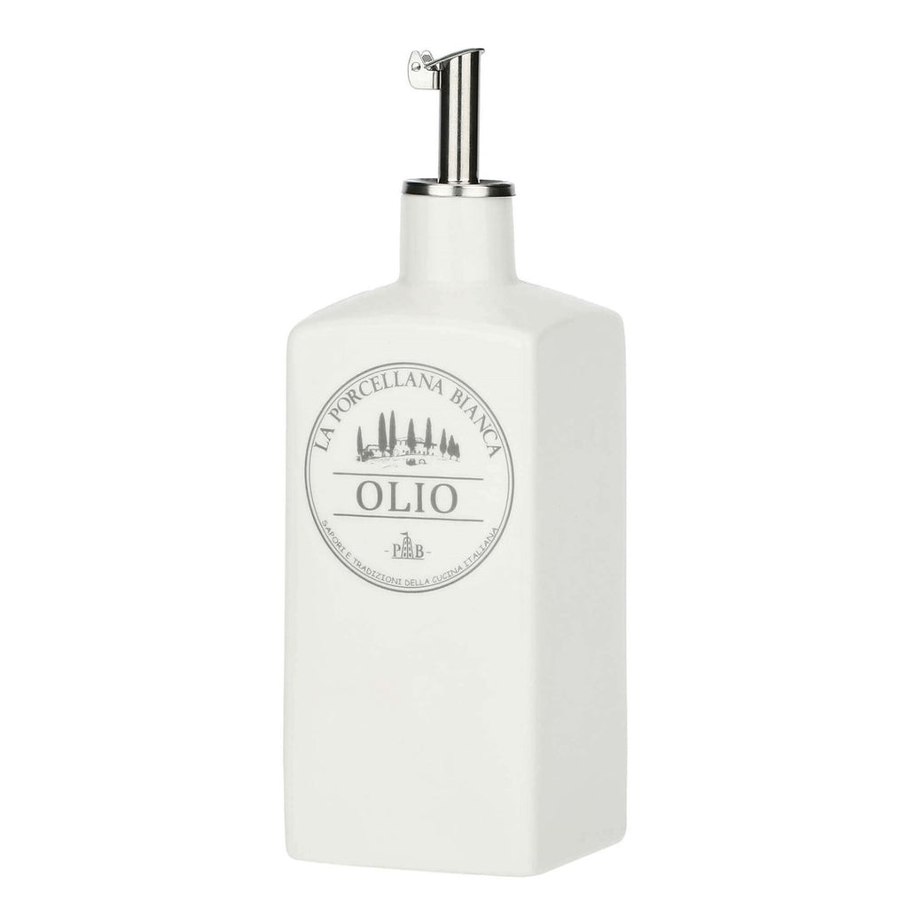 Eļļas pudele 250ml La Porcellana Bianca Conserva porcelāna