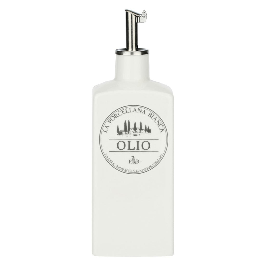 Eļļas pudele 250ml La Porcellana Bianca Conserva porcelāna