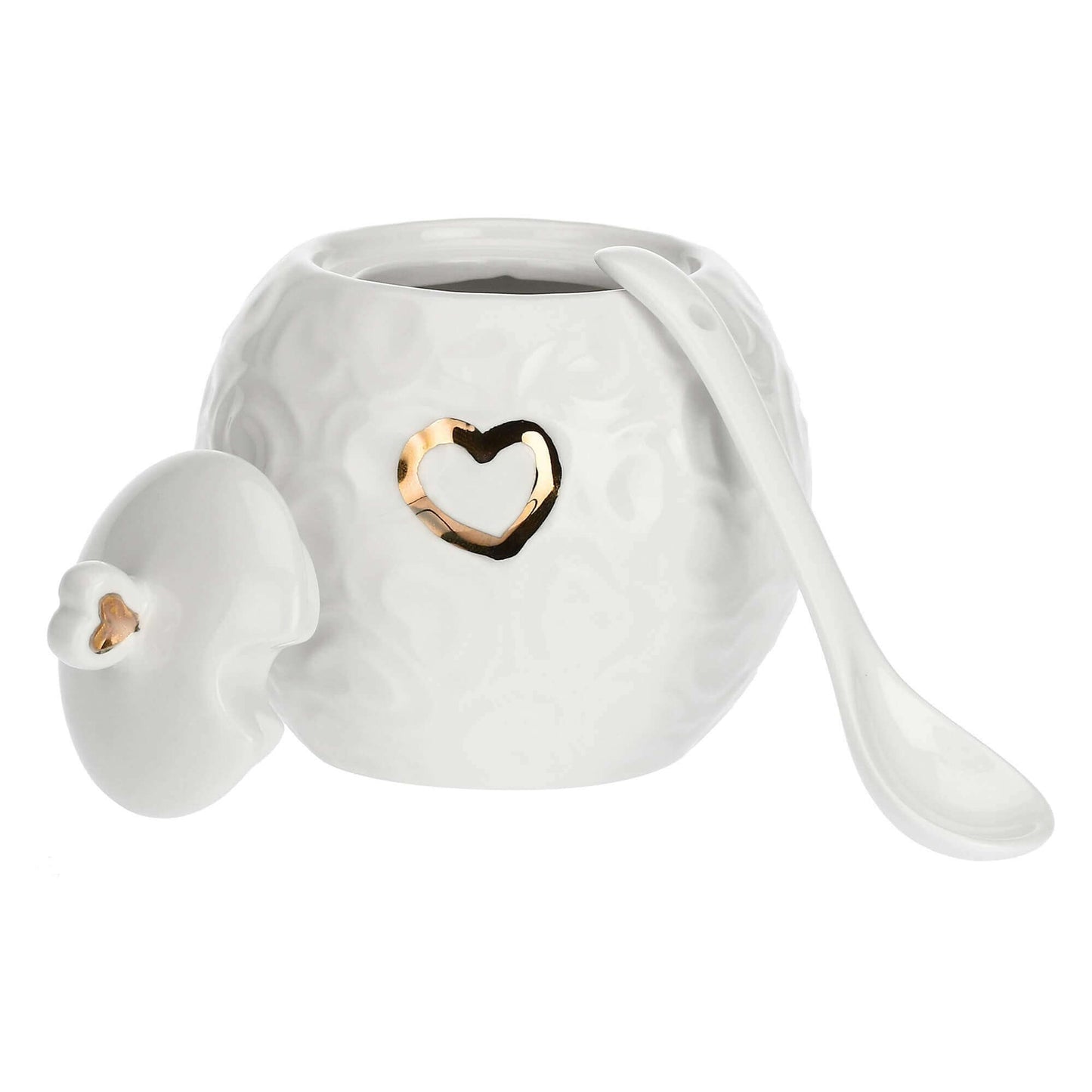 Porcelāna cukurtrauks La Porcellana Bianca Valentino Oro 0.27L