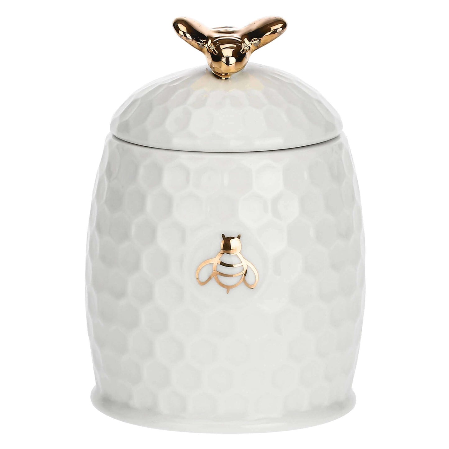 Porcelāna cukurtrauks La Porcellana Bianca Aperegina ORO 6.5cm, ar karoti