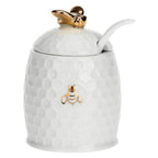 Porcelāna cukurtrauks La Porcellana Bianca Aperegina ORO 6.5cm, ar karoti