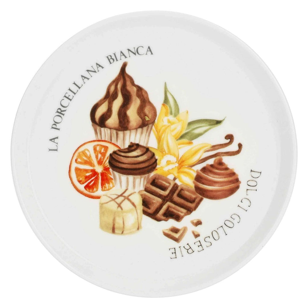 Kūku šķīvis uz kājas La Porcellana Bianca Goloserie 16cm