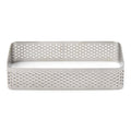 Taisnstūra perforēta forma 10 x 6cm PATISSE - individuālām porciju kūciņām