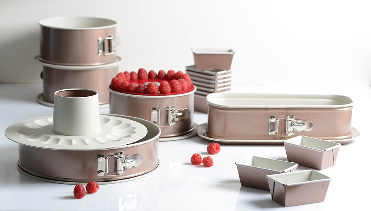 Apaļa kūkas forma ar noņemamu malu Patisse Ceramic 12cm