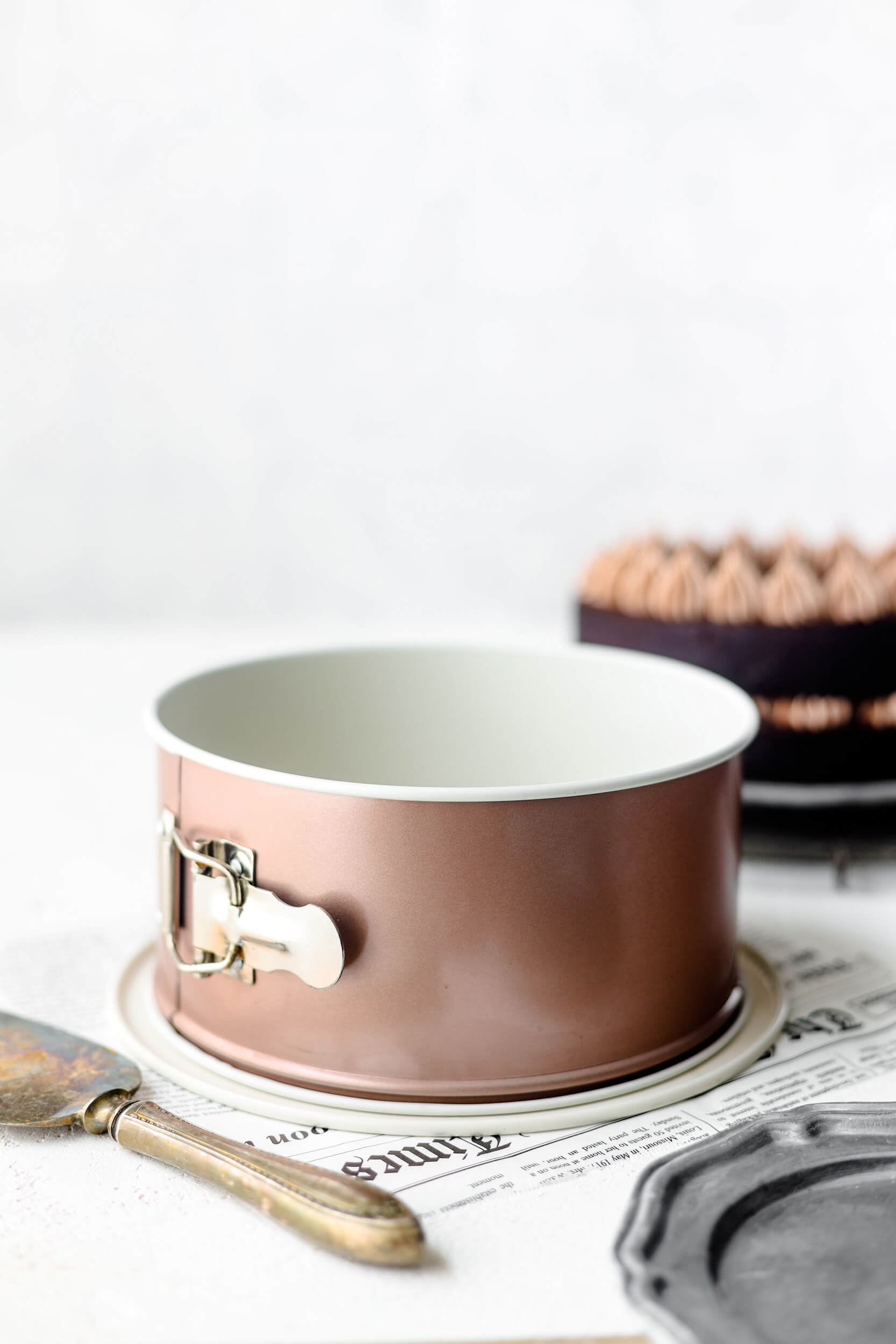Dziļa kūkas forma ar noņemamu malu Patisse Ceramic 18cm