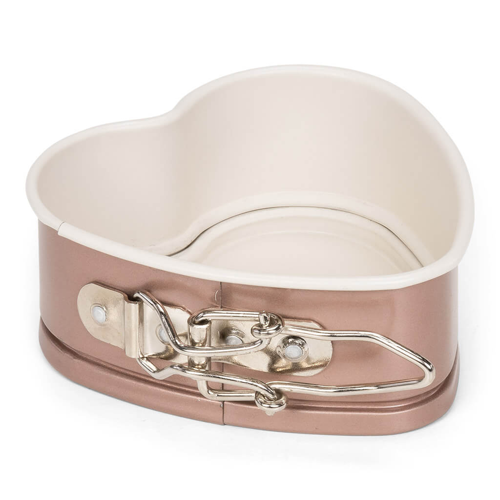 Sirds formas kūkas forma ar atveramu malu Patisse Ceramic 12cm