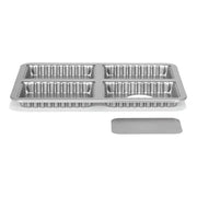 Froma 4 mini tartaletēm PATISSE SILVER-TOP ar izņemamu apakšu