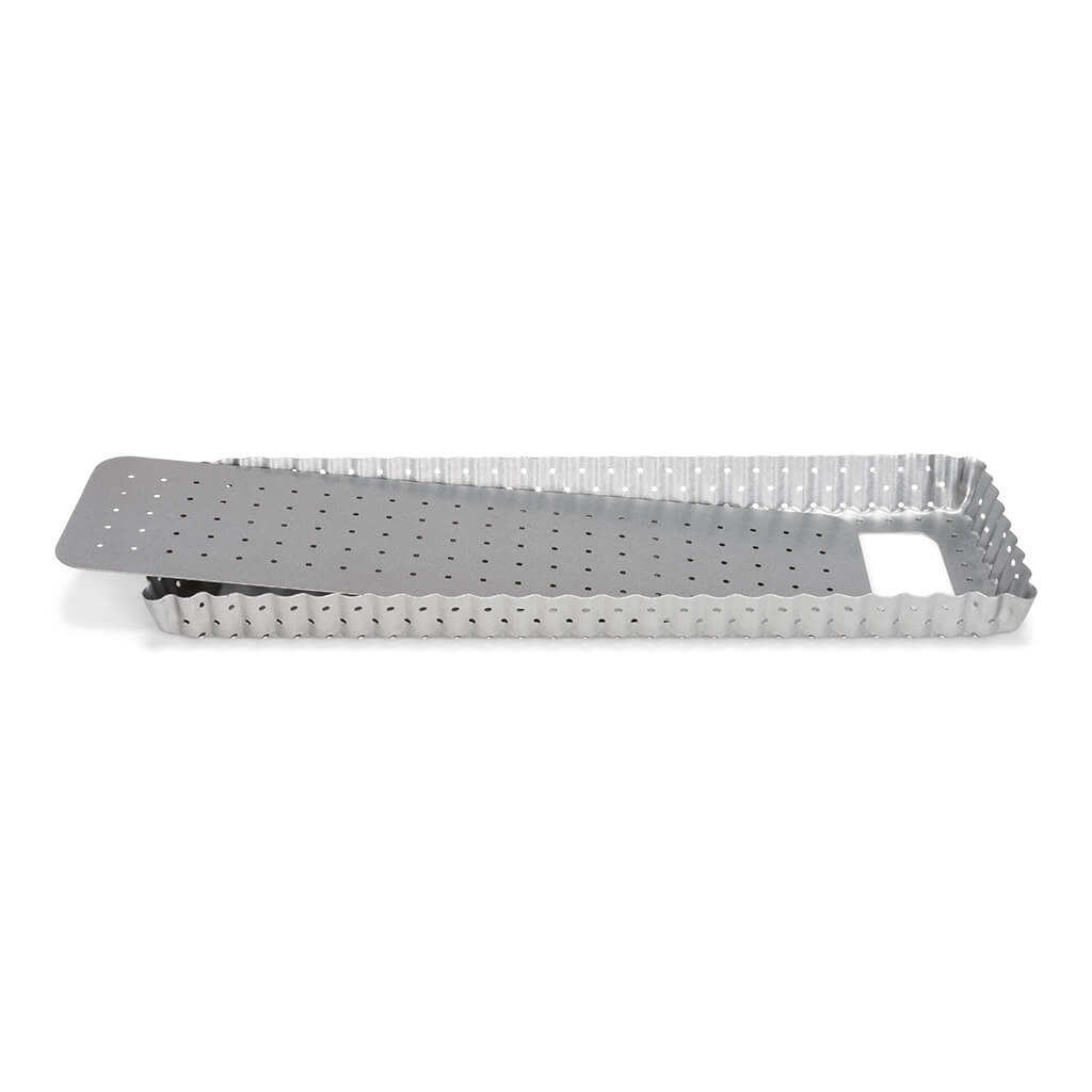 Perforēta tartes/kiša forma 35 x 11cm ar izņemamu apakšu Patisse Silver-Top