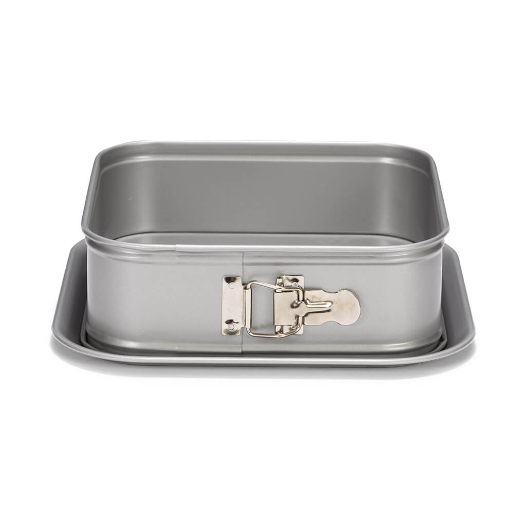 Kvadrātveida tortes forma ar atveramu malu Patisse Silver-Top 24 x 24cm