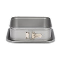 Kvadrātveida tortes forma ar atveramu malu Patisse Silver-Top 24 x 24cm