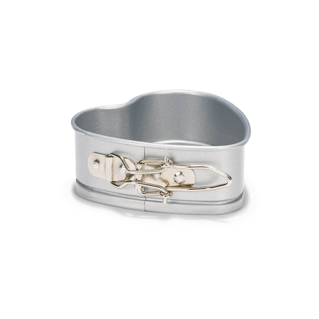 Mini sirdsveida kūkas forma Patisse Silver-Top 12cm