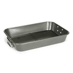 Tērauda cepešpanna ar restīti PATISSE CARAT 40 x 28 cm, ar Whitford QuanTanium nepiedegošo pārklājumu