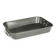 Tērauda cepešpanna ar restīti PATISSE CARAT 40 x 28 cm, ar Whitford QuanTanium nepiedegošo pārklājumu