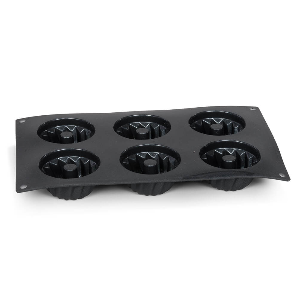 Silikona forma PATISSE STARFLEX 6 mini bundt kūciņām, art. 19191