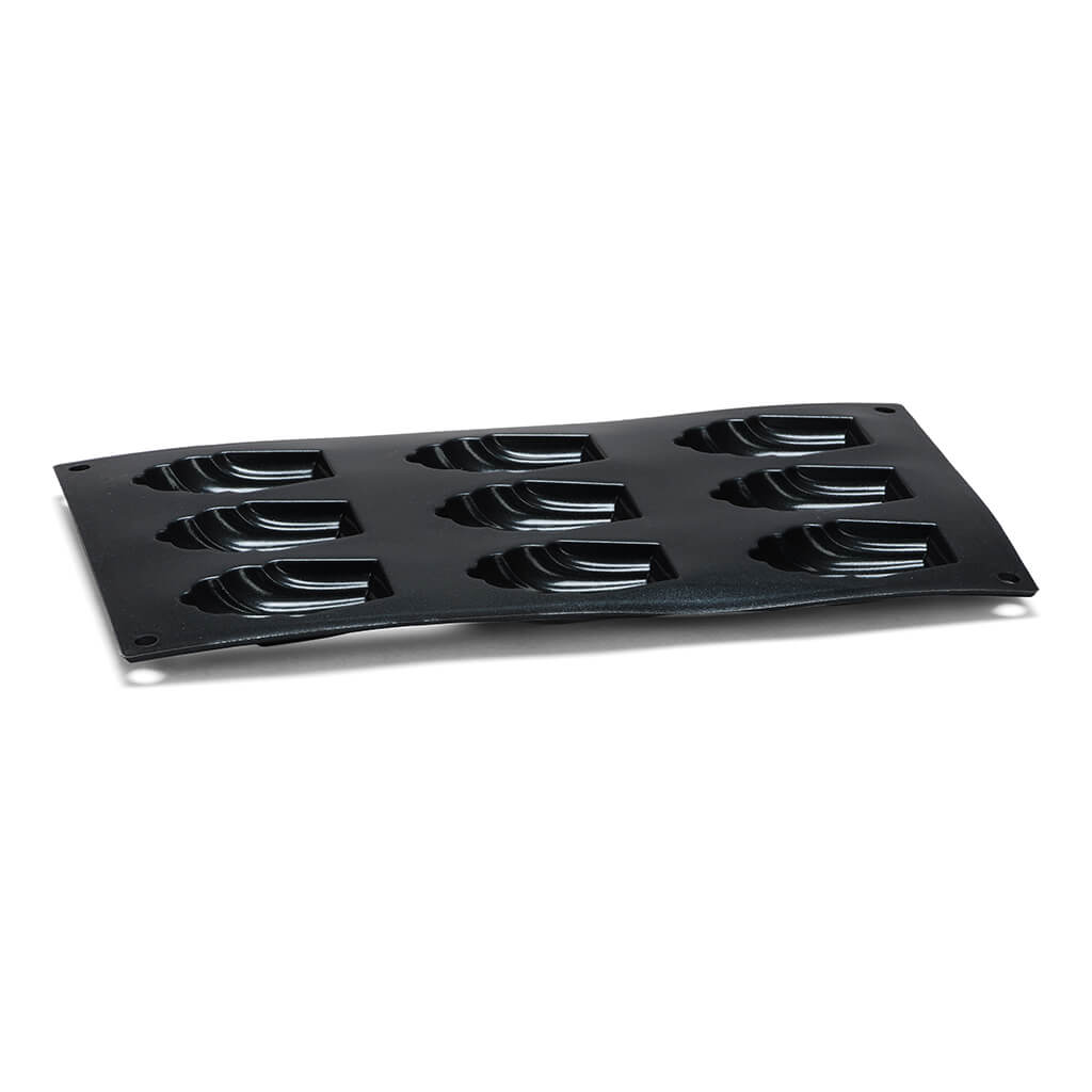 Silikona cepamā forma franču cepumiem PATISSE STARFLEX 9 madeleines