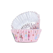 Kēksiņu papīra/folijas formiņas PME Cake 30gab. Ø 5cm Riekstkodis