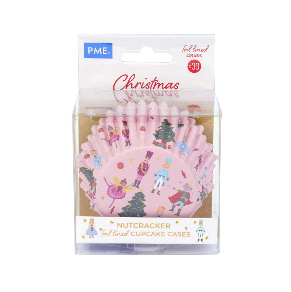Kēksiņu papīra/folijas formiņas PME Cake 30gab. Ø 5cm Riekstkodis
