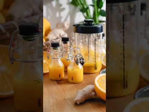 GEFU GINGO trauks ar sietu ingvera un sulas šotiem, 600 ml