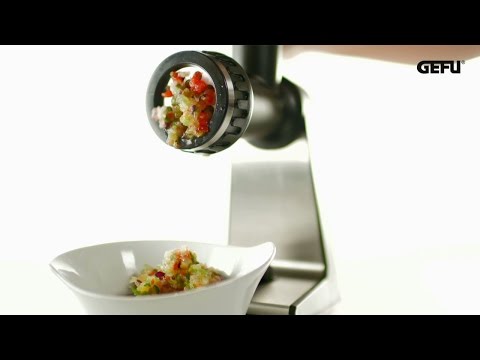 Komplekts - rīve un gaļas mašīna GEFU Transforma