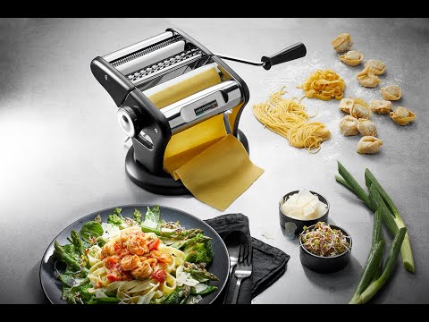 Pasta machine GEFU PASTA PERFETTA EXCELLENCE PROFI, black