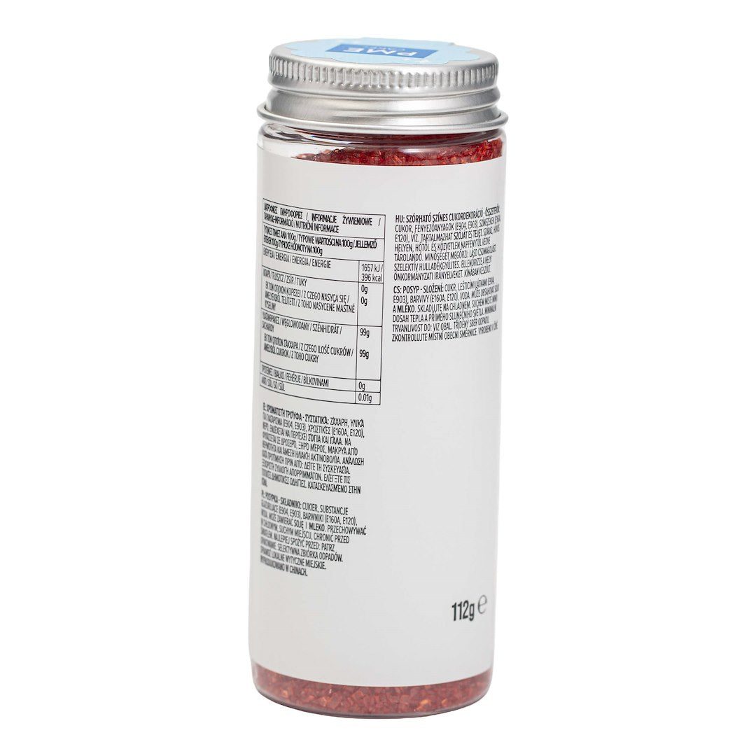 PME Cake Sprinkles cukura kristāli 112g