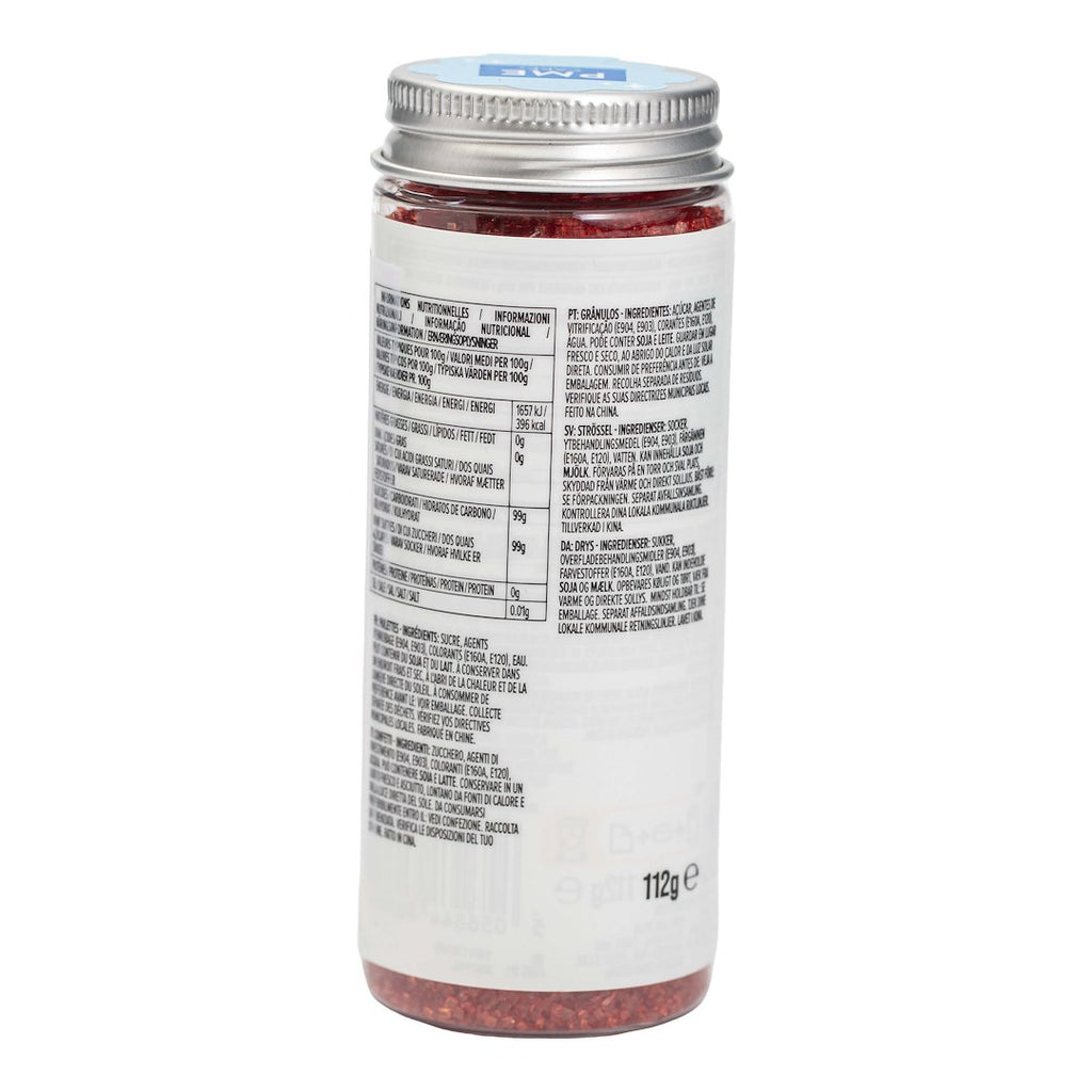 PME Cake Sprinkles cukura kristāli 112g