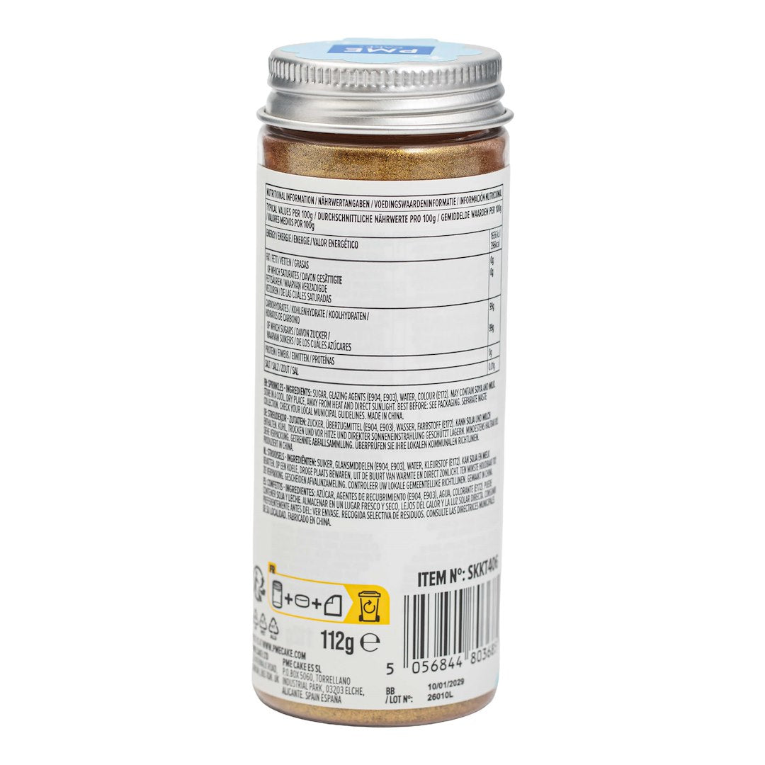 PME Cake Sprinkles cukura kristāli 112g